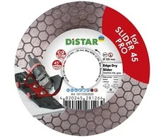 Distar Slider 45 PRO deimantinis diskas 125x1,6x25x30 Edge Dry Slider
