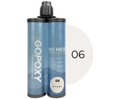 GoPoxy Epoxy 06 - Stone dvikomponentis plytelių tarpų glaistas 400 ml kartridžas