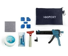 GoPoxy Tool kit rinkinys su vašku ir pistoletu, epoksidiniam plytelių glaistui