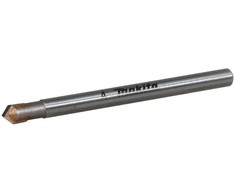 Makita Grąžtas stiklui, 6x58mm, su tiesiu apvaliu koteliu. D-78433