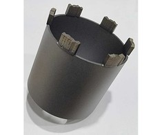 Grąžtas 82 mm Distar RS-X Drill Master deimantinė karūna rozetėms gręžti (6 dantys, angos gale)