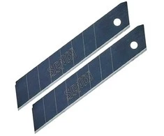 Keičiamos geležtės 18mm 10 vnt. peiliui Sendi Ultra Blade