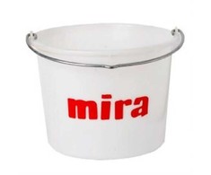 Kibiras skiedinio maišymui Mira, baltas, plastikinis, 20l