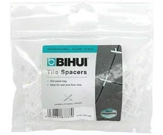 Kryžiukai plytelių tarpams 1mm, 250 vnt. Bihui