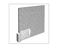 Magnetinis plytelių užraktų rinkinys priežiūros angoms, 4 magnetai, Kaufmann