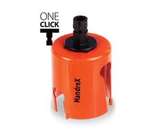Mandrex 60mm ilgio Ø16 - 210mm TCT kietmetalio karūnėlės SuperXcut su adapteriu, Karūnėlės skersmuo mm: 68 mm