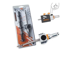 Mandrex One-Click Starter komplektas, 11 mm HEX, trumpas centr. grąžtas HSS+, 5 x jungtys 14-210mm karūnėlėms