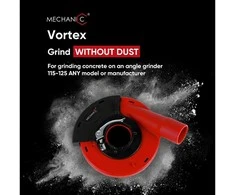 Distar Mechanic Dulkių nusiurbimo apsauginis gaubtas šlifavimui Vortex