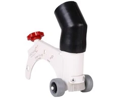 Distar Mechanic Roller 115-125 kampinio šlifuoklio apsauga / pjovimo priedas ant ratukų tiksliam plytelių pjovimui