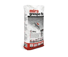 Pilki ir elastingi plytelių klijai Mira grespo fix pilkas C2TE S1, 25 kg