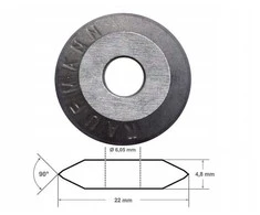 Plytelių pjovimo ratukas 22x6,05x4,8 mm Kaufmann Profi