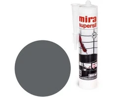 Silikoninė masė plytelių tarpams, Supersil 300 ml, Mira, Spalva: 120 Juodas