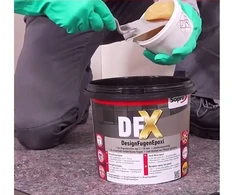 Sopro Design Fuga DFX epoksidinis siūlių glaistas 1-10mm, 3kg, Spalva: Pergamonas 27
