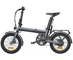 ADO Air 16 ECO elektrinis dviratis, mėlynas