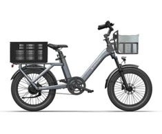 ADO Air One Ultra elektrinis dviratis pilkas