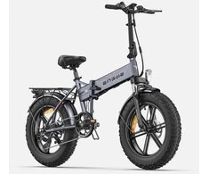 Dviratis 20" elektrinis Engwe EP-2 PRO pilkas (Nemokamas pristatymas)
