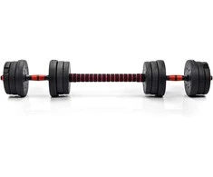 2in1 štangos hanteliai Maximus pratimams 2x 10kg