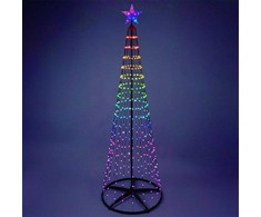 370 LED Kalėdų eglutė, 210 cm