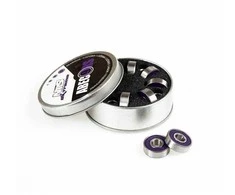 ABEC-9 RS PURPLE CARBON GUOLIAI (8 vnt.) PAKUOTĖ. METAL NILS EXTREME