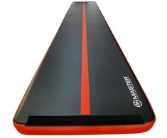 Airtrack MASTER Juodas Raudona 800 x 150 x 20 cm