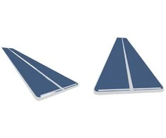 Airtrack MASTER S-Pro gimnastikos čiužinys 1400 x 200 x 10 cm