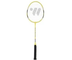 ALUMTEC 4466 GELTONAS BADMINTONO RINKINYS 2 Vnt. + langinės 3 Vnt.