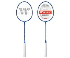 ALUMTEC 5566 BADMINTONO RINKINYS RAUDONAS + MĖLYNAS 4 Vnt. + langinės 3 Vnt.