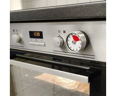 Analoginis virtuvės laikmatis su magnetu, 6 cm