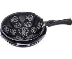 Apsauginė tarpinė apsauga keptuvėms puodams apsauginiai tarpikliai 24 + 32 cm 2 vnt