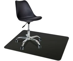 Apsauginis kilimėlis po foteliu 140x100 cm 0,5 mm juodas
