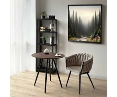 ASTON VELVET taupe austinė aksominė kėdė