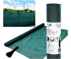 ATŠESINYS TINKLAS 140G/M2 1.5X10M TAMSIAI ŽALIA