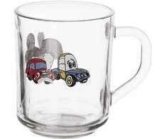 AUTO stiklinis puodelis 230 ml