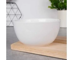 Baltas porcelianinis dubuo, 16 cm, 950 ml