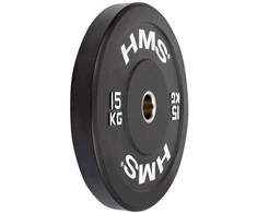 BBR15 Juodas OLYMPIC BUPER PLOKŠTELĖ 15 KG HMS