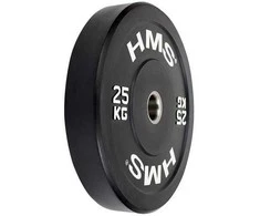 BBR25 Juodas OLYMPIC BUPER PLOKŠTELĖ 25 KG HMS