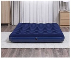 BESTWAY Flocked dvigubas pripučiamas čiužinys 191 x 137 x 22 cm