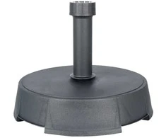 Betoninis pagrindas sodo skėčiui, sunkus antracitas, stovas skėčiui, 25 kg