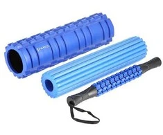 Blue FS118 Mėlynas FOAM ROLLER/3IN1 HMS ROLLER