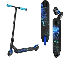 HS155 Fluorescencinis motoroleris Lion Mėlyna Nils Extreme