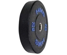 Blue HTBR20 Mėlynas OLYMPIC PLATE BUMPER 20 KG HMS