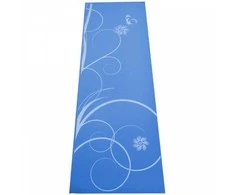 Blue SPARTAN Mėlyna Yoga mankštos kilimėlis 170 x 60 cm - mėlynas