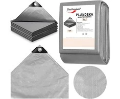 Brezentas 3x4m sidabrinis GRENTO 120GSM