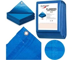 Brezentas 6x8m mėlynas GRENTO 50GSM