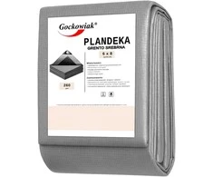 Brezentas 6x8m sidabrinis GRENTO 260GSM