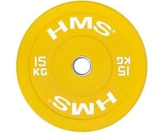 CBR15 GELTONAS OLIMPINIS PLOKŠTELĖS BUMPERIS 15 KG HMS