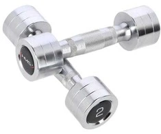 CHD02 CHROME Hanteliai (2 vnt.) HMS