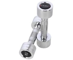 CHD02 CHROME Hanteliai (2 vnt.) HMS