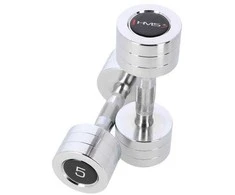 CHD05 CHROME Hanteliai (2 vnt.) HMS