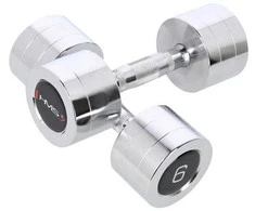 CHD06 CHROME Hanteliai (2 vnt.) HMS
